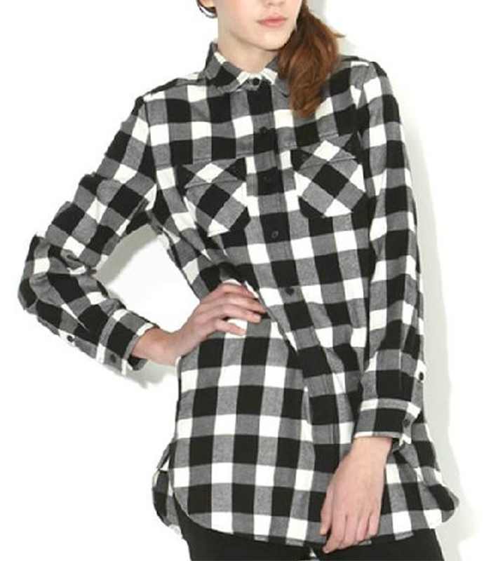 Wholesale Womens Cheap Flannel Shirt With Pockets Manufacturer USA