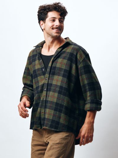 wholesale mens flannel shirt manufacturer