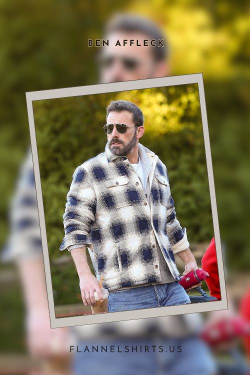 Ben Affleck Flannel Shirt Ben Affleck Flannel Shirt