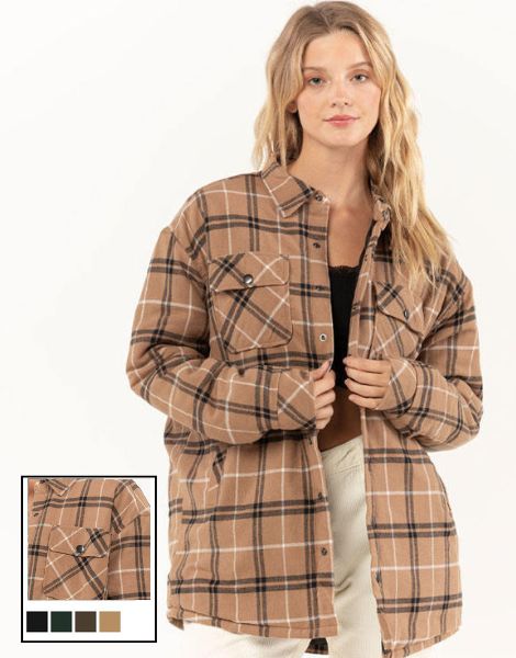 Wholesale Flannel Shacket